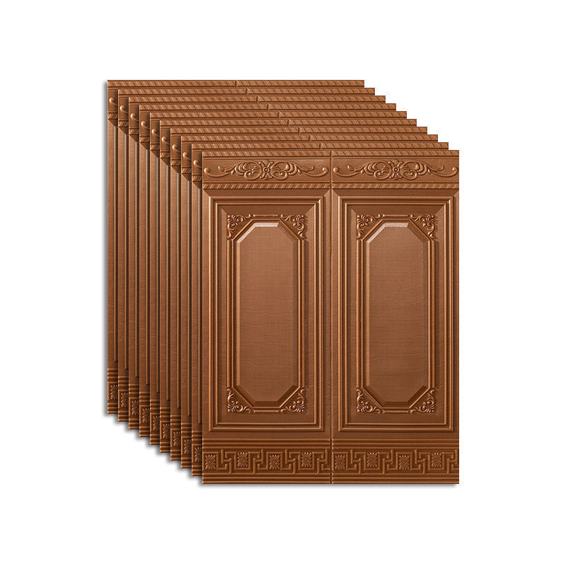 Sikunuo | Wall Panel 3D embossed Peel and Stick waterproof back panels for living room