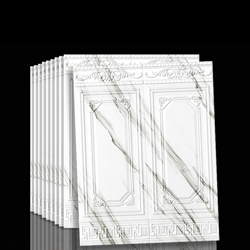 Sikunuo | Contemporary waterproof 3D wall panel veneer for peeling and sticking for interior walls