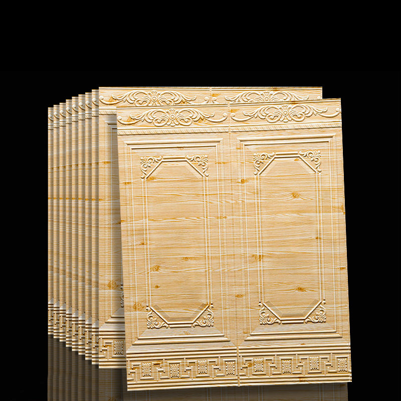 Sikunuo | Contemporary waterproof 3D wall panel veneer for peeling and sticking for interior walls