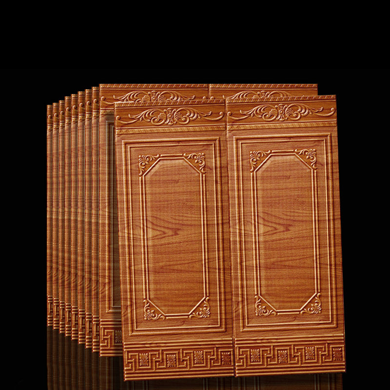 Sikunuo | Contemporary waterproof 3D wall panel veneer for peeling and sticking for interior walls