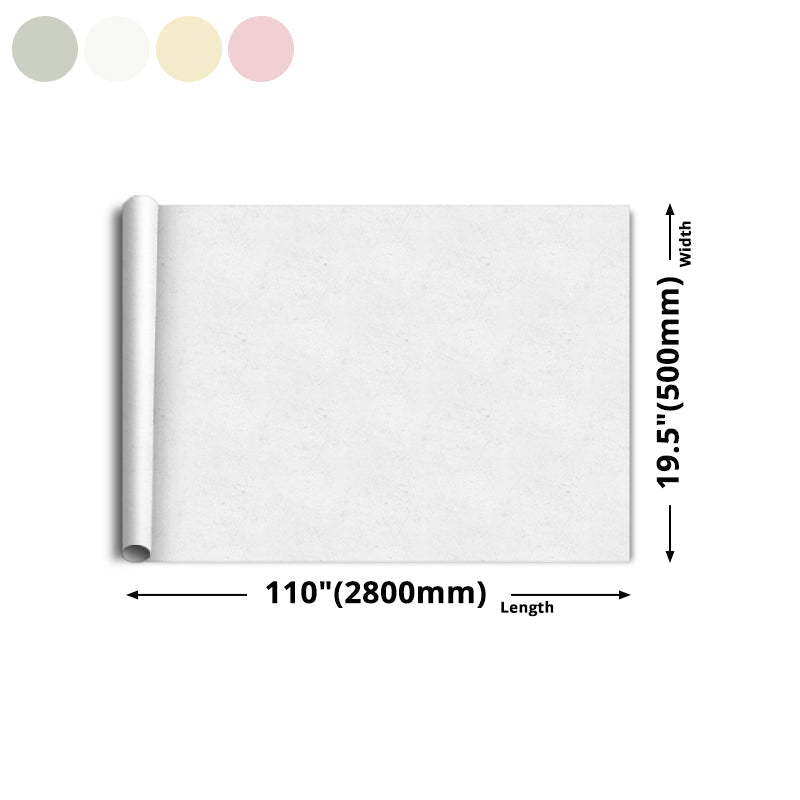 Sikunuo | Modern Splash Protection Panels Single Color Removable and Adhesive Waterproof Wall Covering