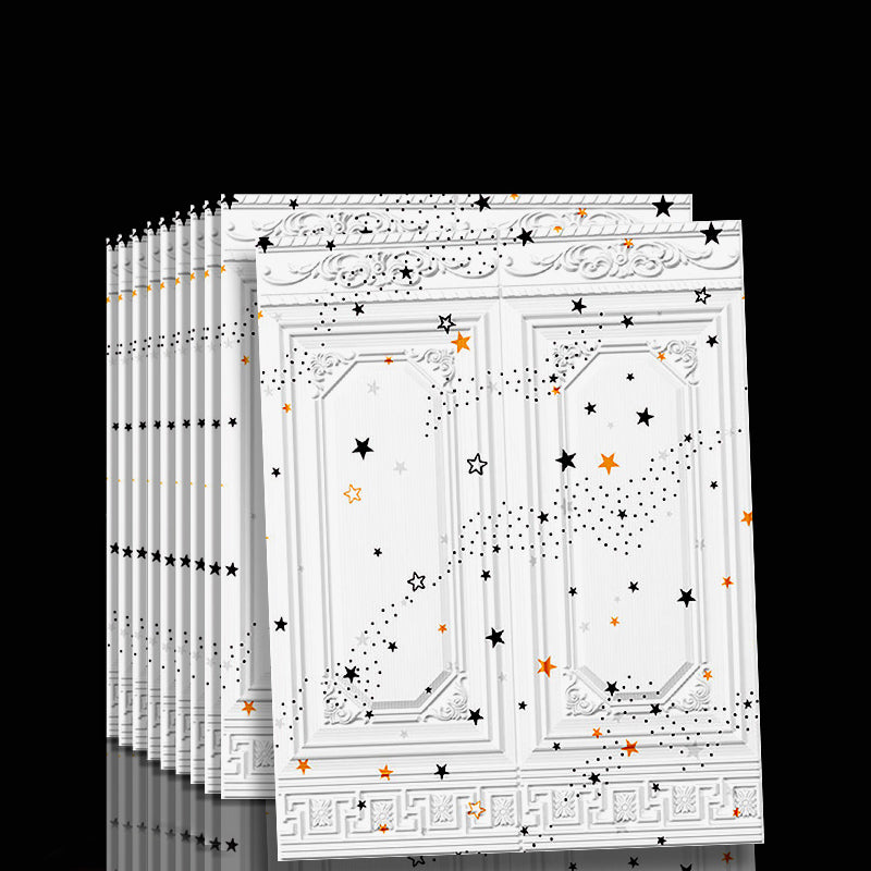 Sikunuo | Contemporary waterproof wall cladding peel and stick interior stretch panels