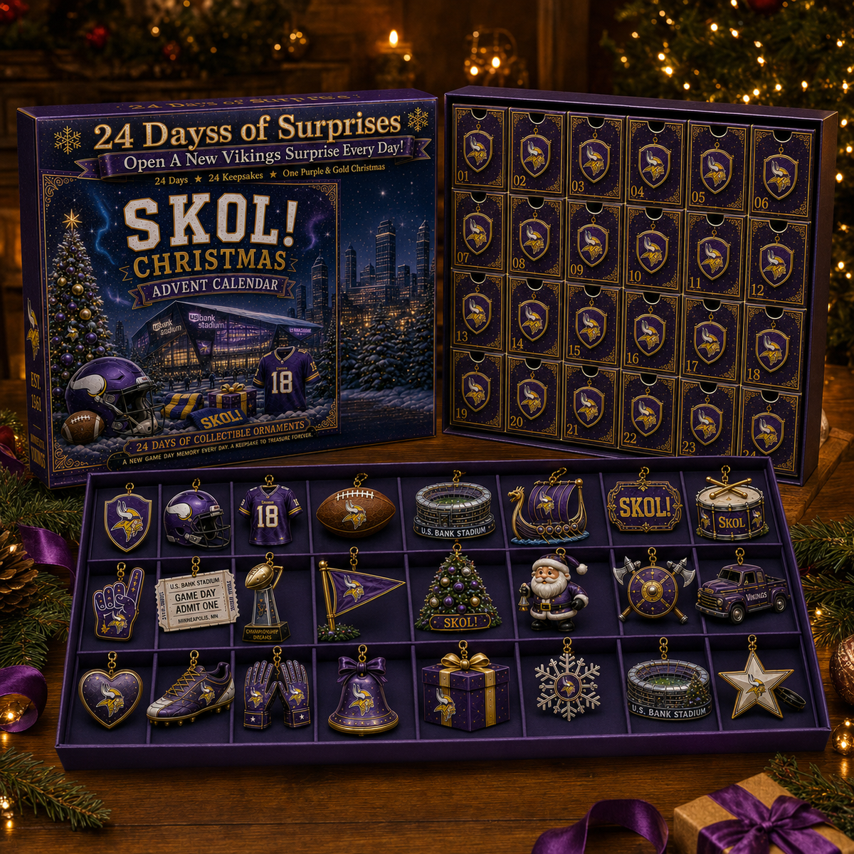 SKOL! Football Christmas Advent Calendar