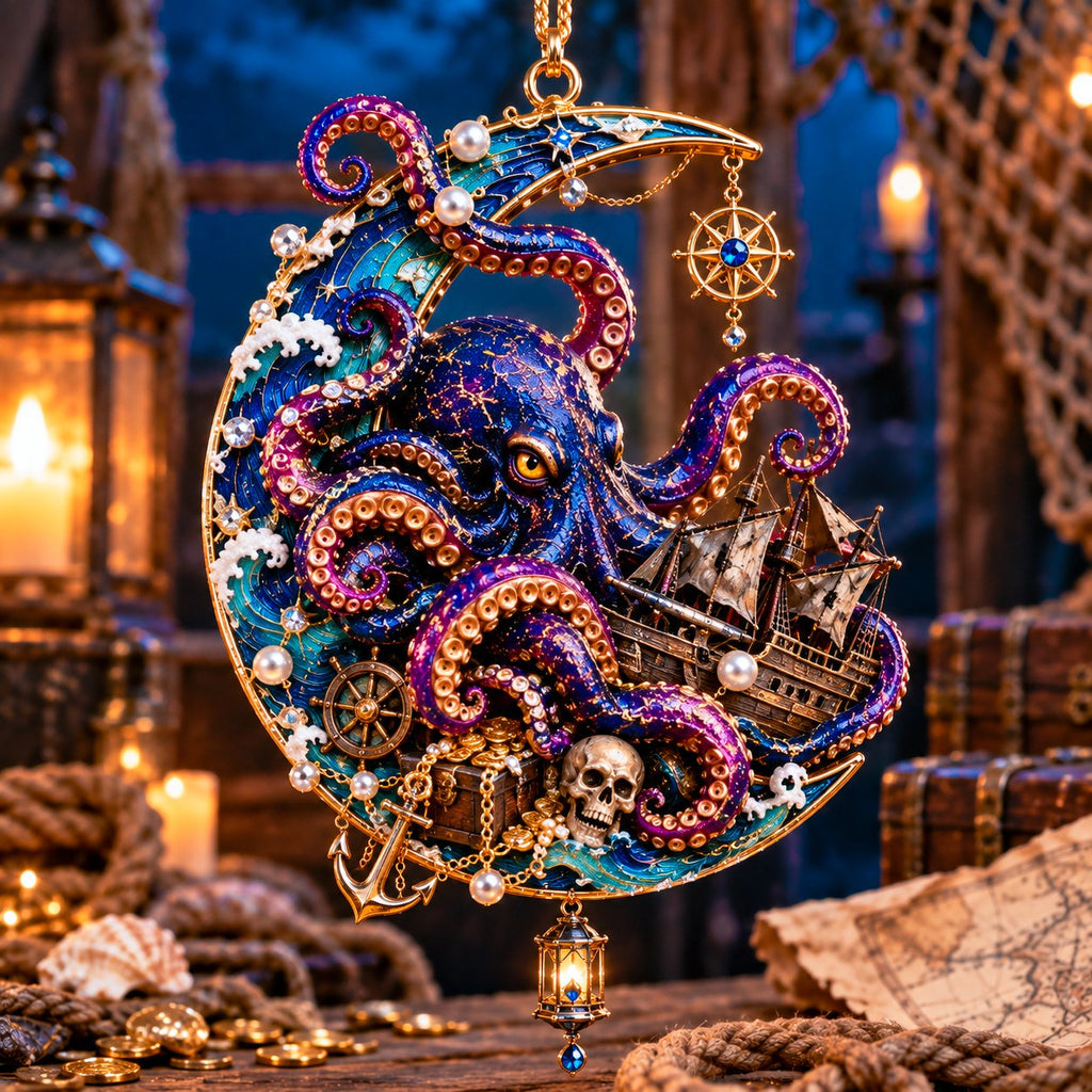 12 Mythical Ocean Acrylic Ornaments