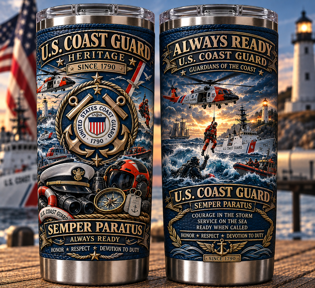 U.S. Coast Guard Heritage Insulated Travel Tumbler