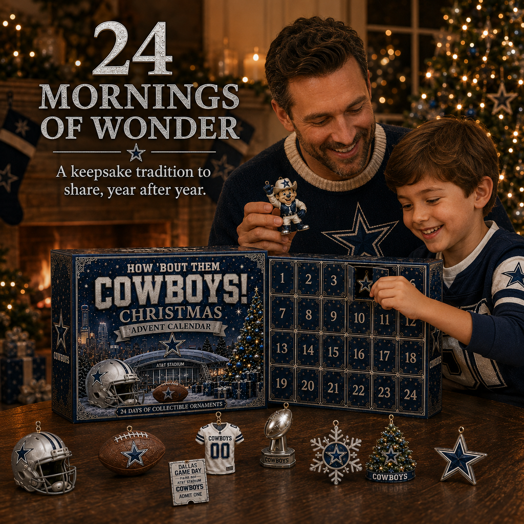 How ’Bout Them Cowboys! Football Christmas Advent Calendar