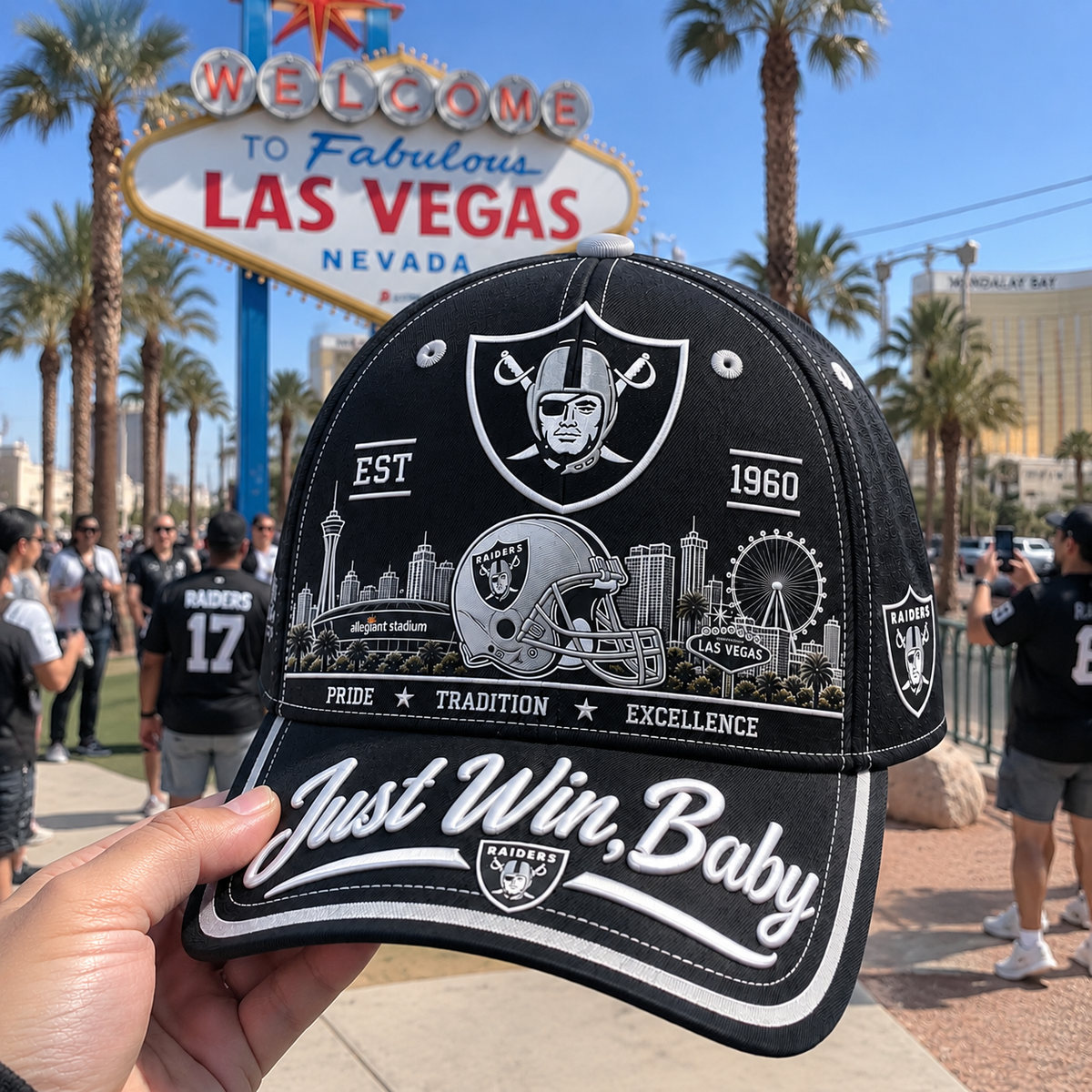 Just Win, Baby Commemorative Baseball Cap