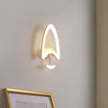 Sikunuo | Minimalistic Tree-Shaped Acrylic Wall Lamp LED Wall Light for Warm/White Light for Bedroom