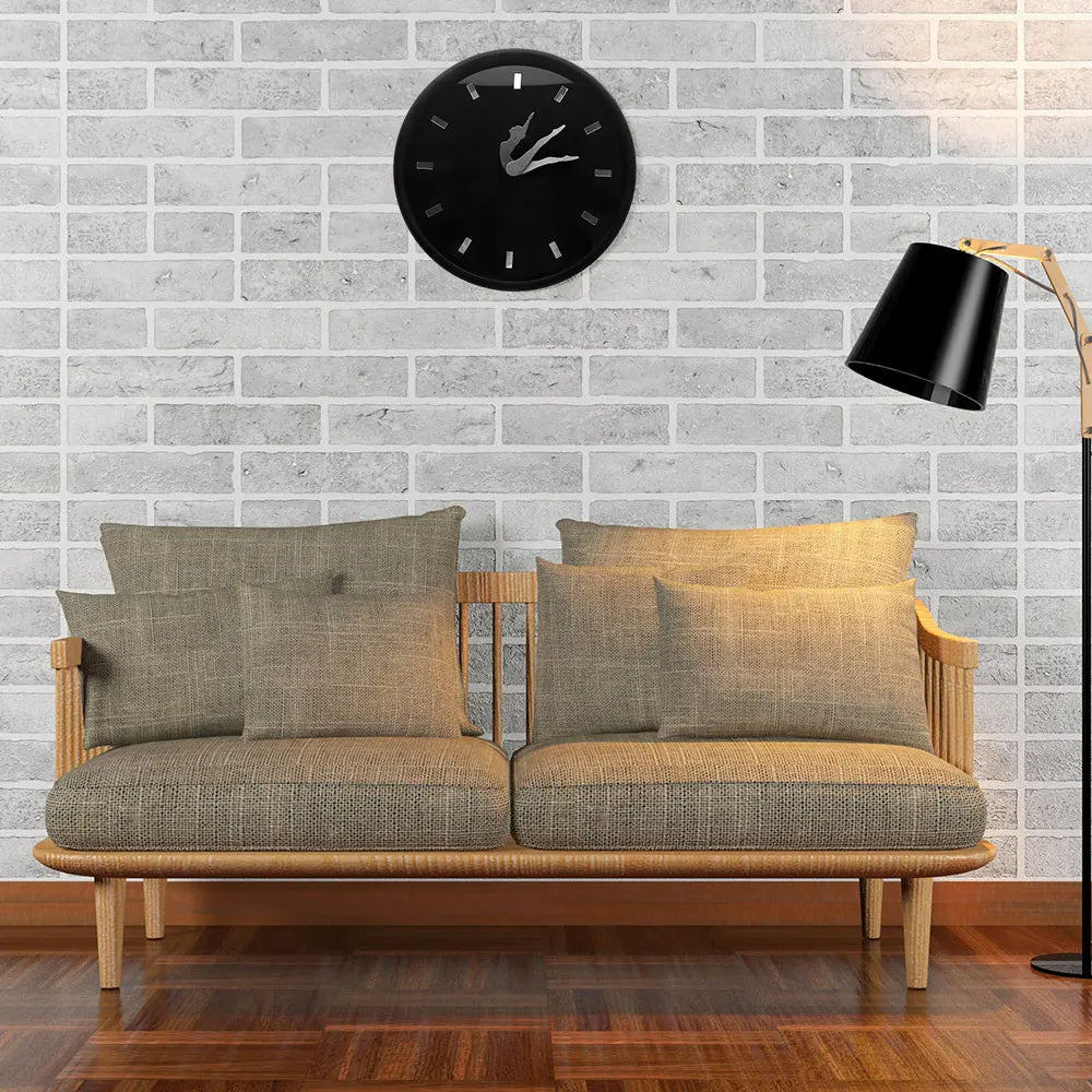 Sikunuo | Dancing Ballerina Artsy Modern Wall Clock