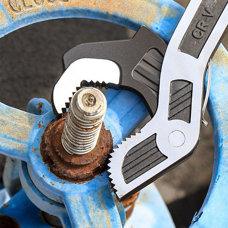 Sikunuo | Industrial Quality Multifunctional Self-Locking Pipe Wrench Tool