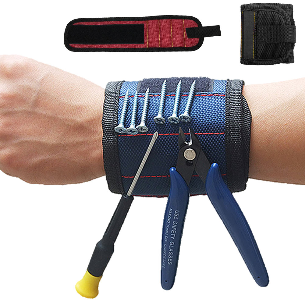 Sikunuo | Magnetic Tool Holder Bracelet for Screws and Nails