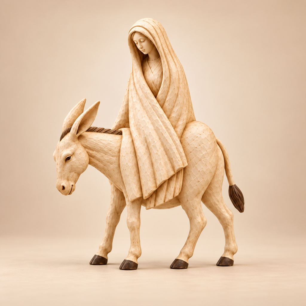 🌟 Journey to Bethlehem Nativity Figurine Set – A Beautiful Christmas Keepsake 🎄