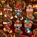 Christmas Storybook Stocking Ornaments