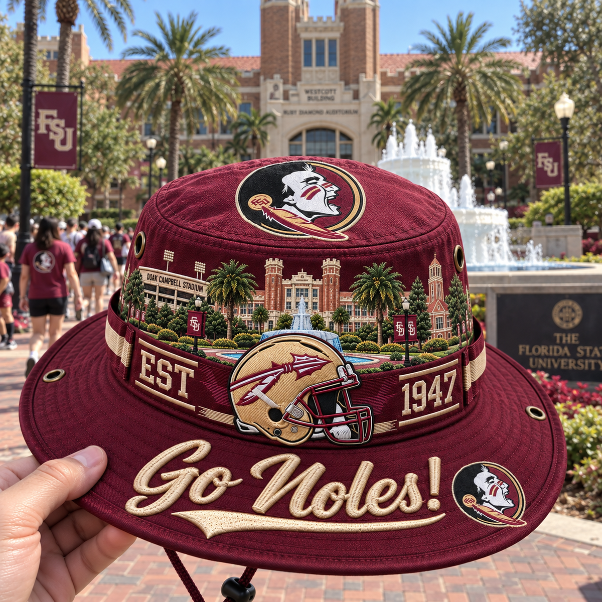 Go Noles Boonie Hat