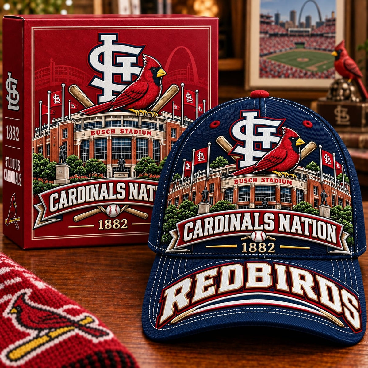 “Cardinals Nation” 1882 Heritage Commemorative Cap