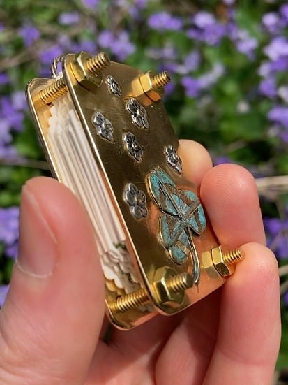 Sikunuo | Mini Flower Press | Compact Botanical Keepsake Maker | Portable Craft Tool