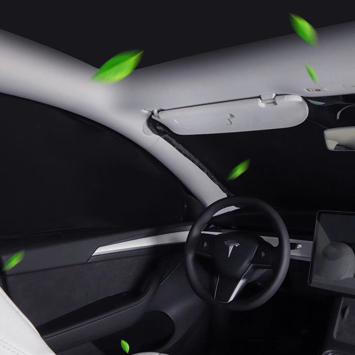 7Pcs Set Side Window Shade for Tesla Model 3