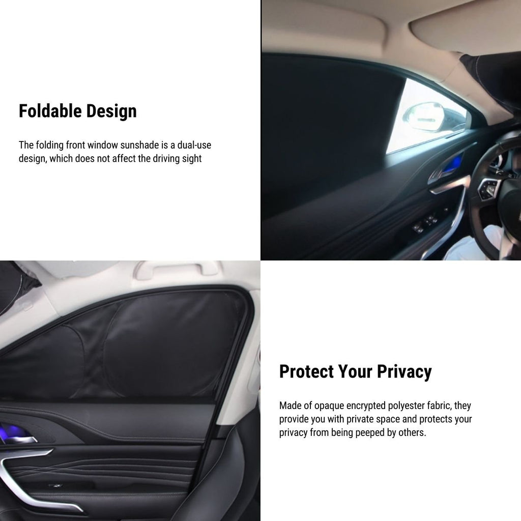 7Pcs Set Side Window Shade for Tesla Model 3