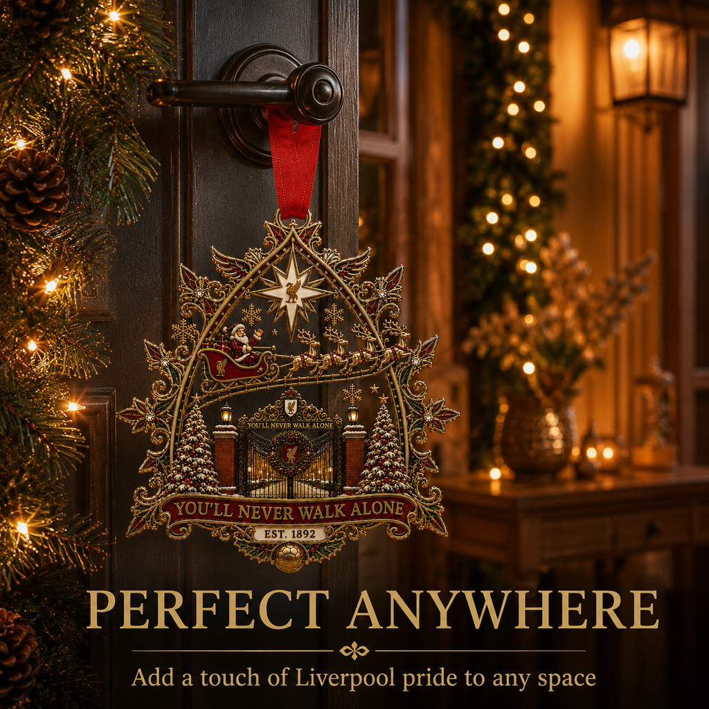 YOU’LL NEVER WALK ALONE Christmas Gate Keepsake Ornament