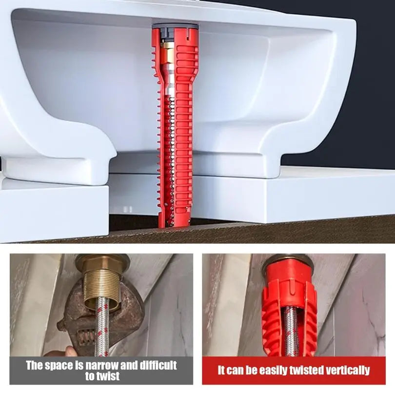 Sikunuo | 8-in-1 Sink Wrench | Essential Plumbing Tool