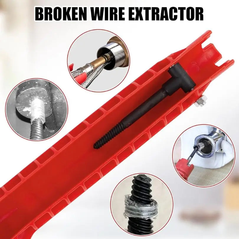 Sikunuo | 8-in-1 Sink Wrench | Essential Plumbing Tool