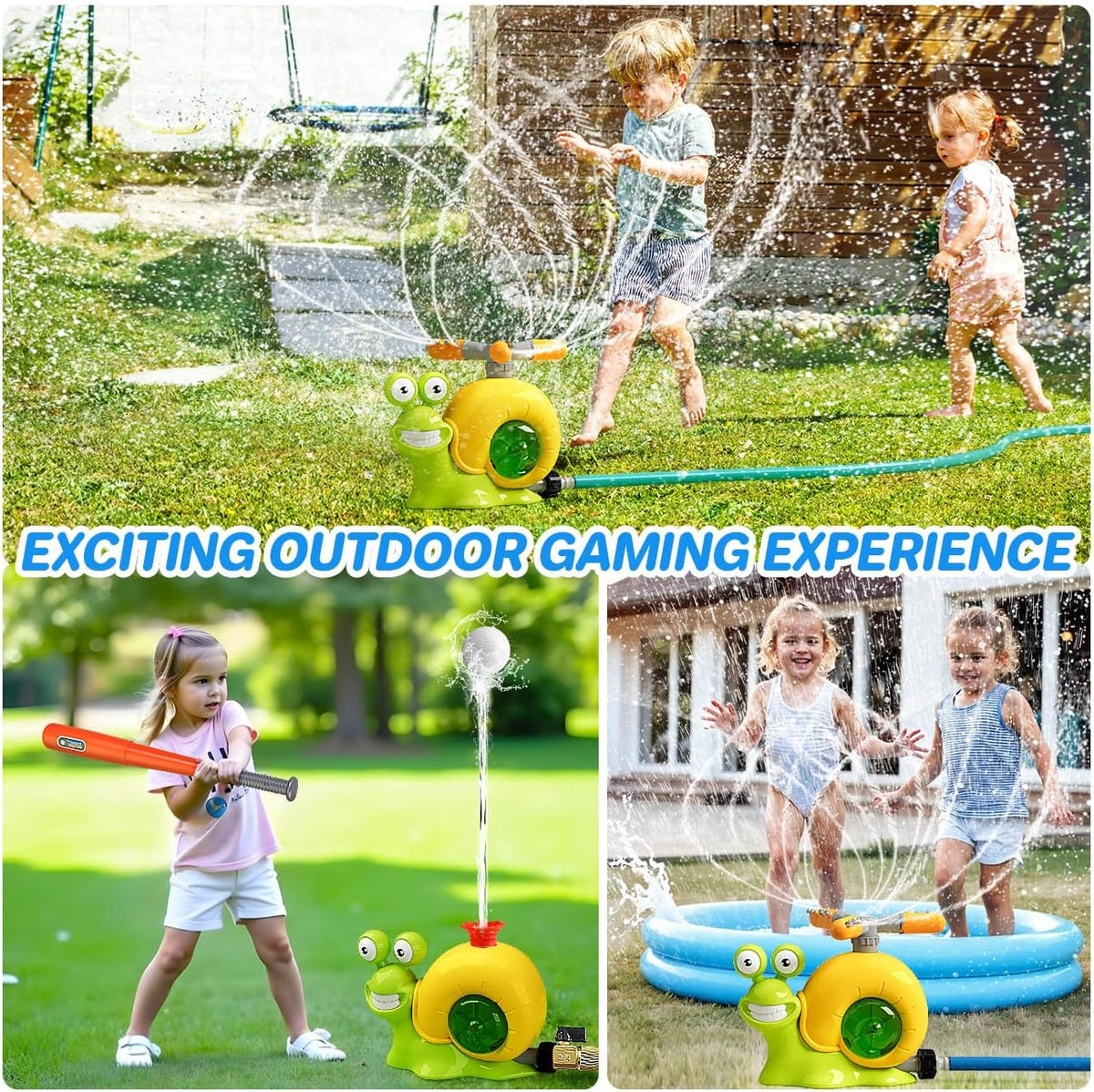 Baseball Water Sprinkler Toys