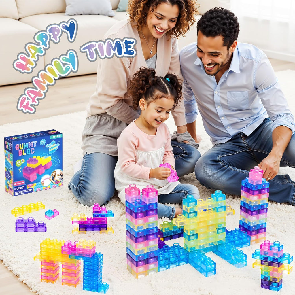 Magic Gummy Bloc Squishy Building Blocks Toy
