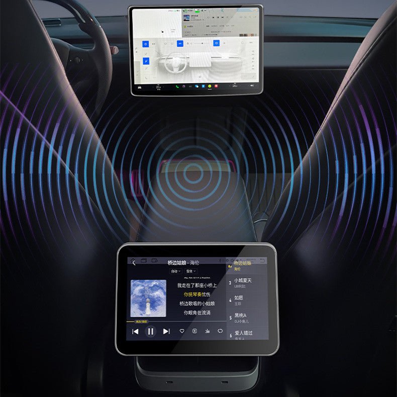 8.2'' Rear Entertainment Touch Screen Display for Model 3/Y