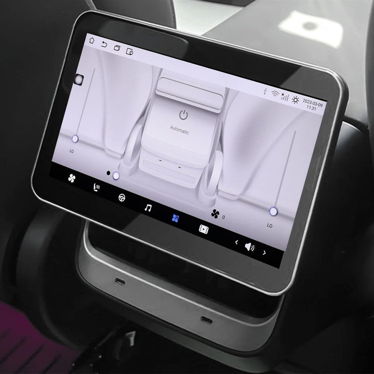 8.2'' Rear Entertainment Touch Screen Display for Model 3/Y