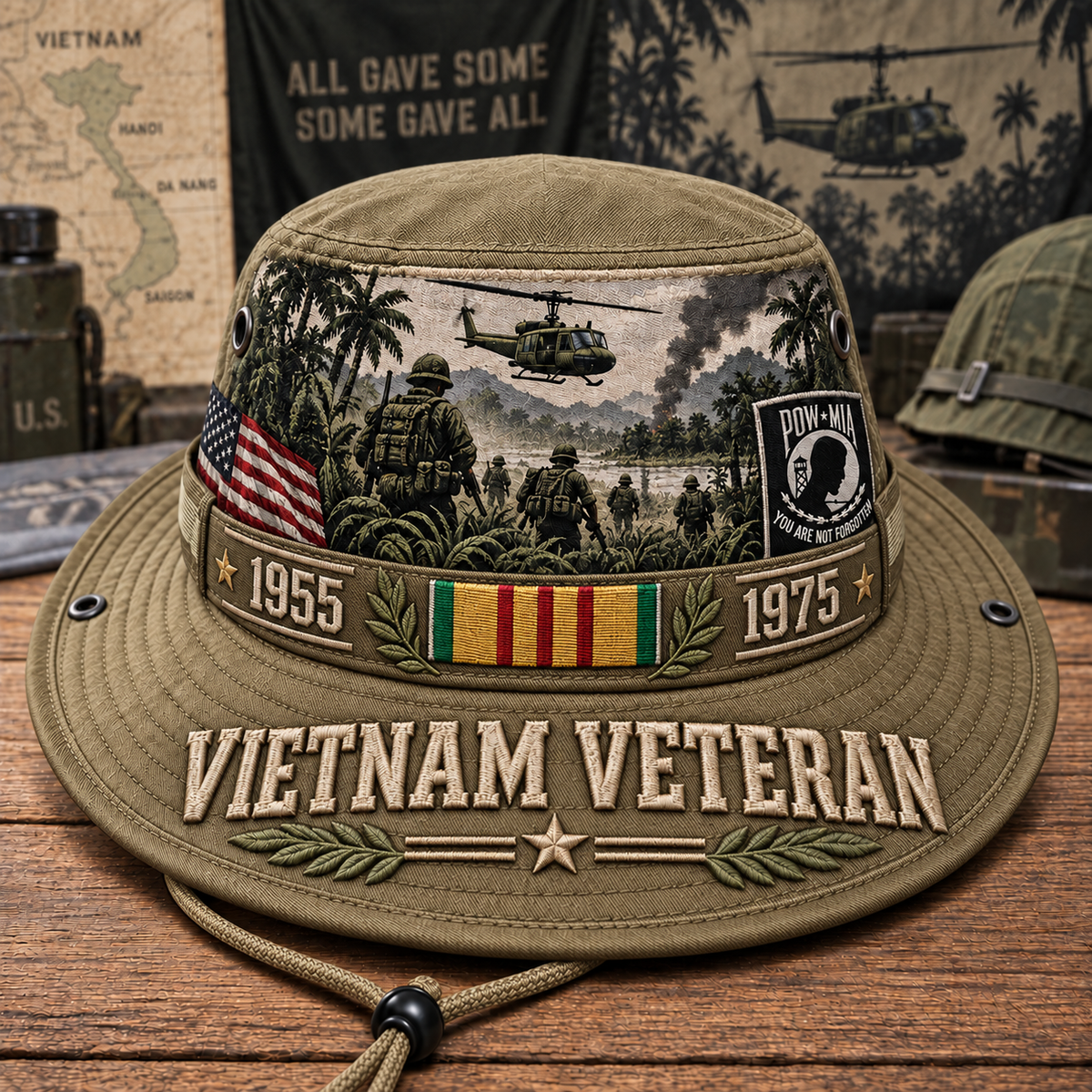 Vietnam Veteran Tribute Boonie Hat