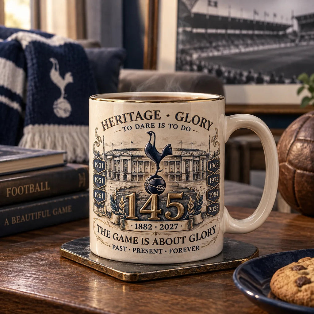 145 Years of Lilywhite Glory Commemorative Mug