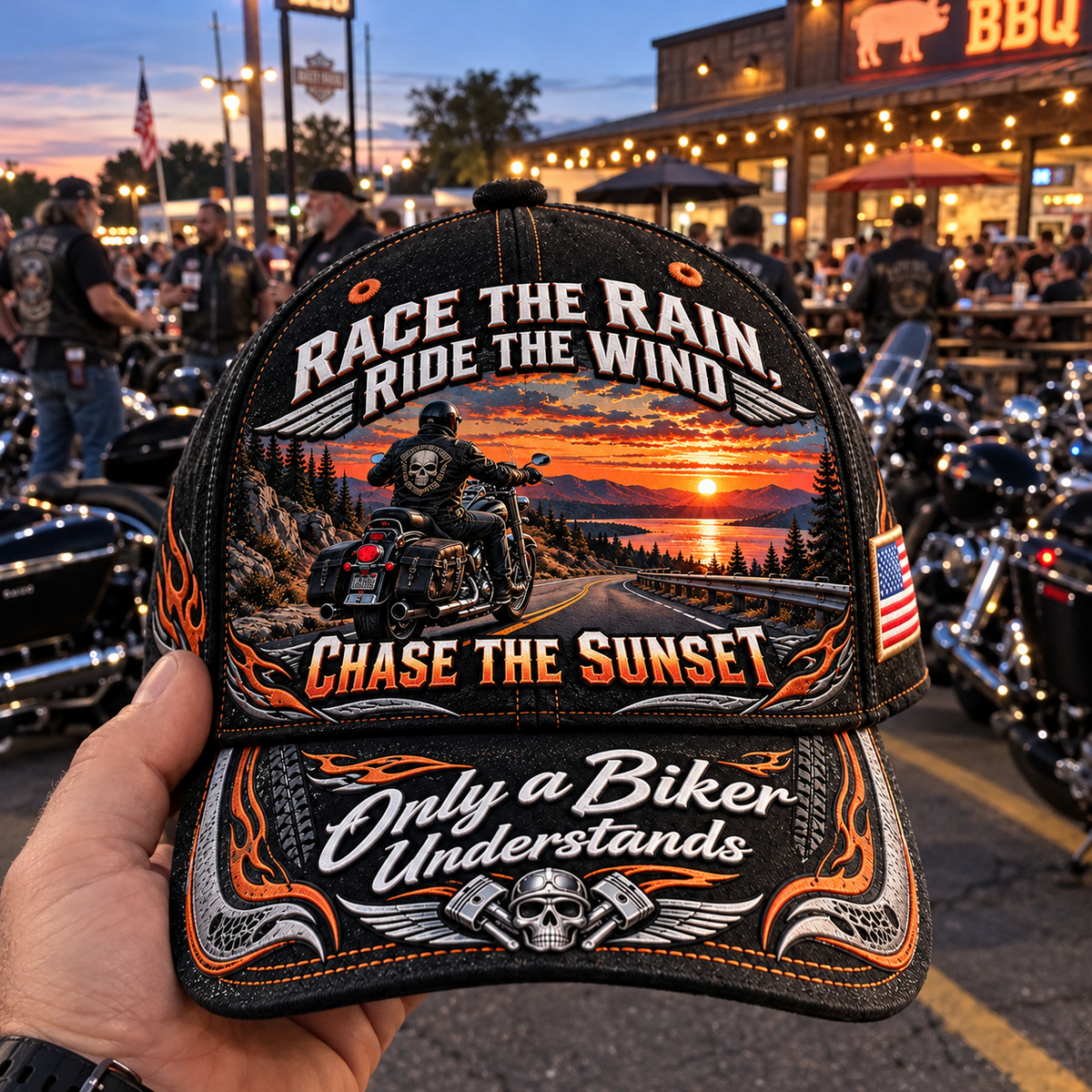 Only a Biker Understands – Vintage Motorcycle Baseball Cap
