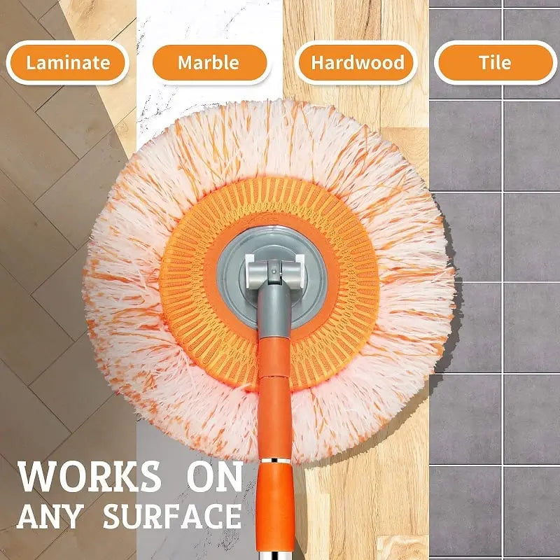Sikunuo | 360° Redating microfiber mop with extendable handle