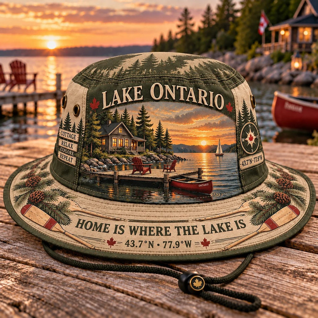 Lake Ontario Cottage Life Boonie Hat