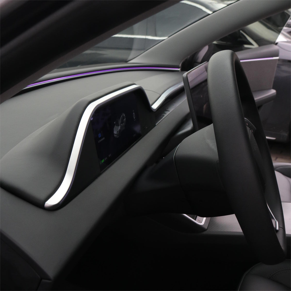 Sikunuo 8.9'' Dashboard Display with Ambient Lighting for Model 3 Highland / Model Y Juniper