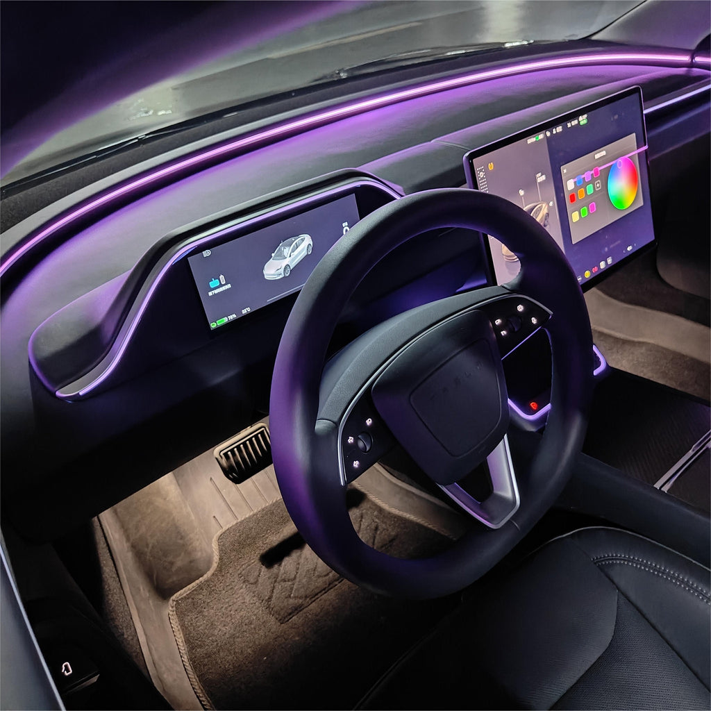 Sikunuo 8.9'' Dashboard Display with Ambient Lighting for Model 3 Highland / Model Y Juniper