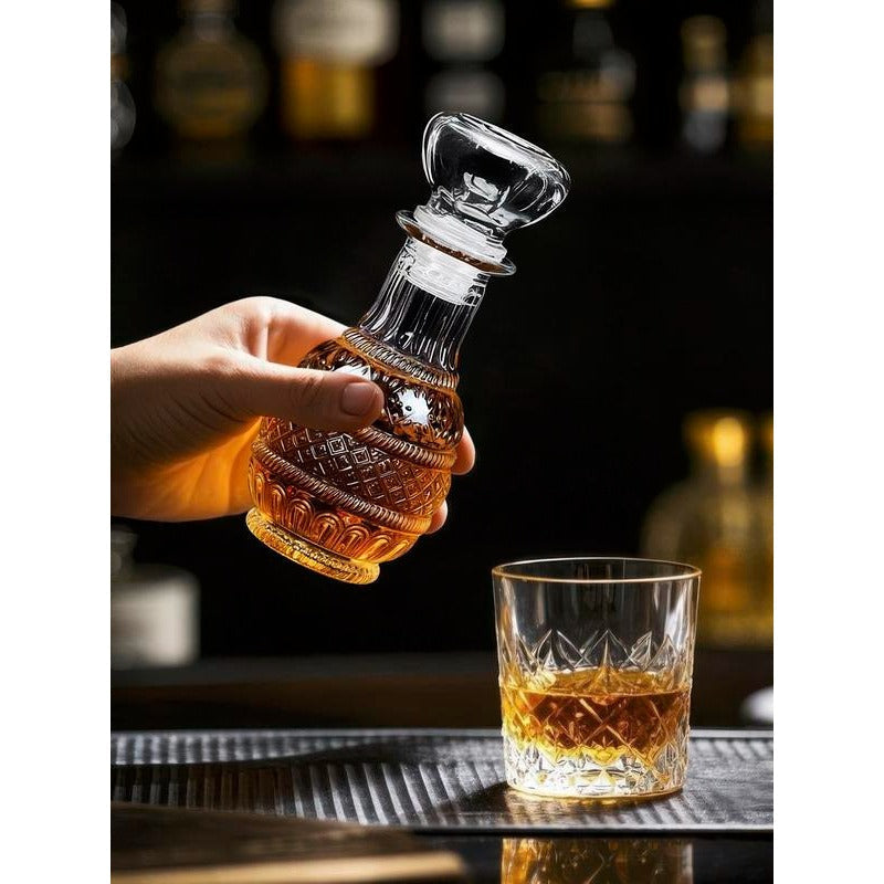 Sikunuo | Mini Vintage Glass Decanter