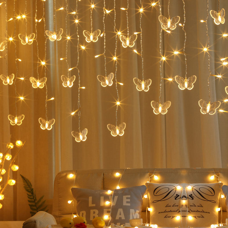 Sikunuo | Butterfly LED Curtain Lights