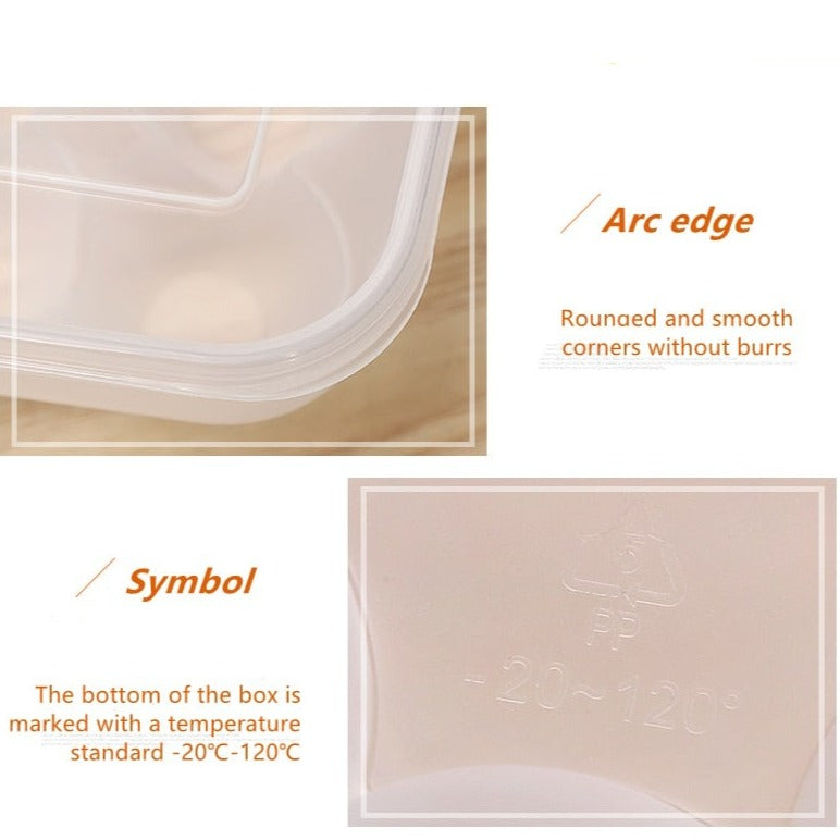 Sikunuo | Japanese-Style Plastic Duck Egg Storage Box