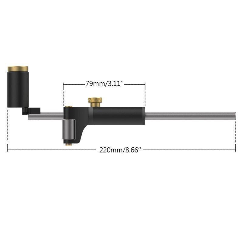 Sikunuo | Woodworking Linear Arc Twin Purpose Scriber
