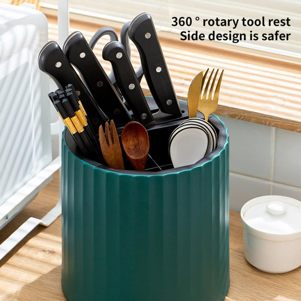 Sikunuo | Easy Storage Cylinder Kitchen Silverware Holder