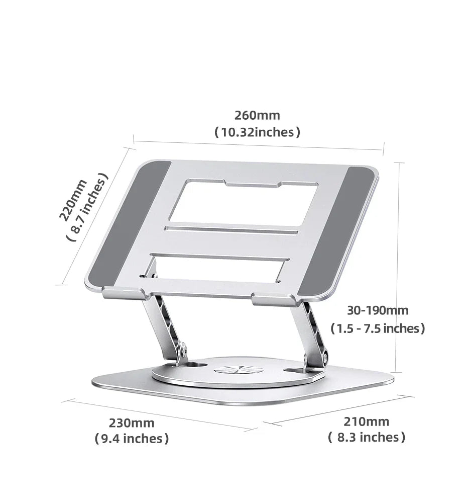 Sikunuo | 360 Rotating Laptop Holder Stand