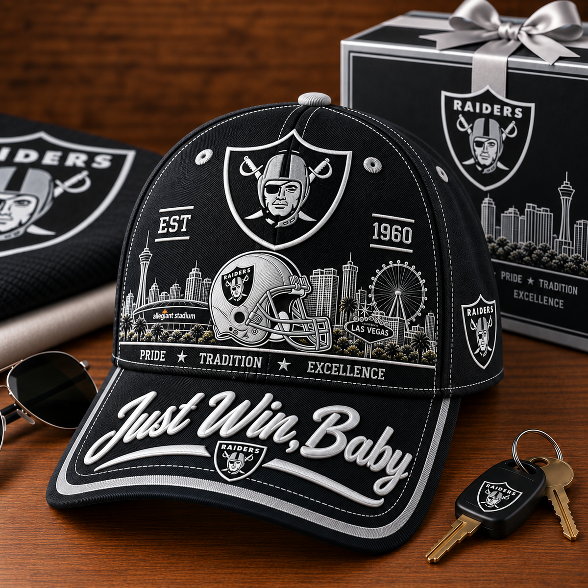 Just Win, Baby Commemorative Baseball Cap