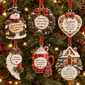 Heartfelt Holiday Keepsake Flat Ornament