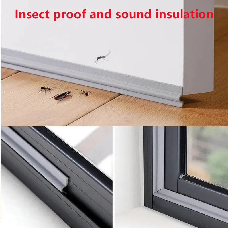 Sikunuo | Air Lock Windproof Self-Adhesive Window Seal Strips