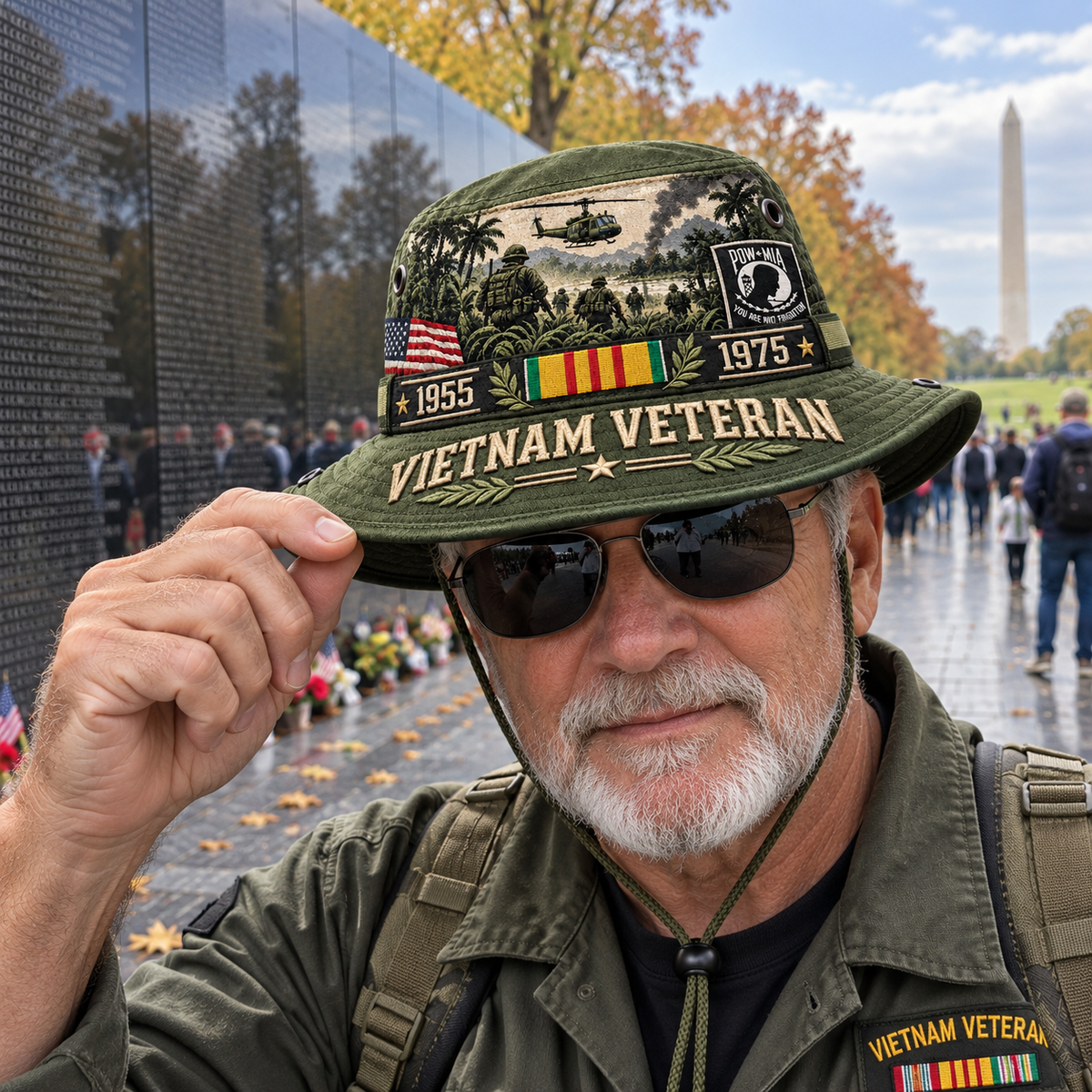 Vietnam Veteran Tribute Boonie Hat