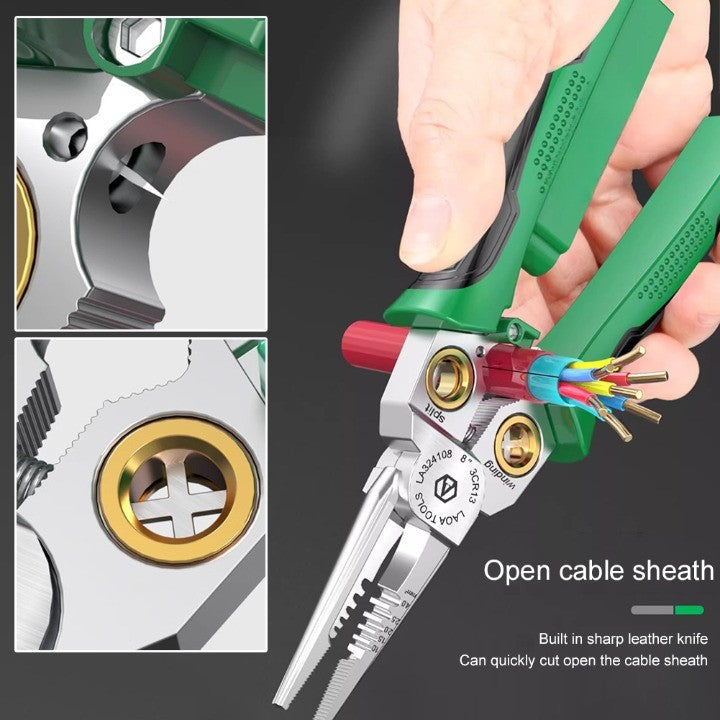 Sikunuo | 8in1 Electrician Multi-Tool Wire Stripping Pliers