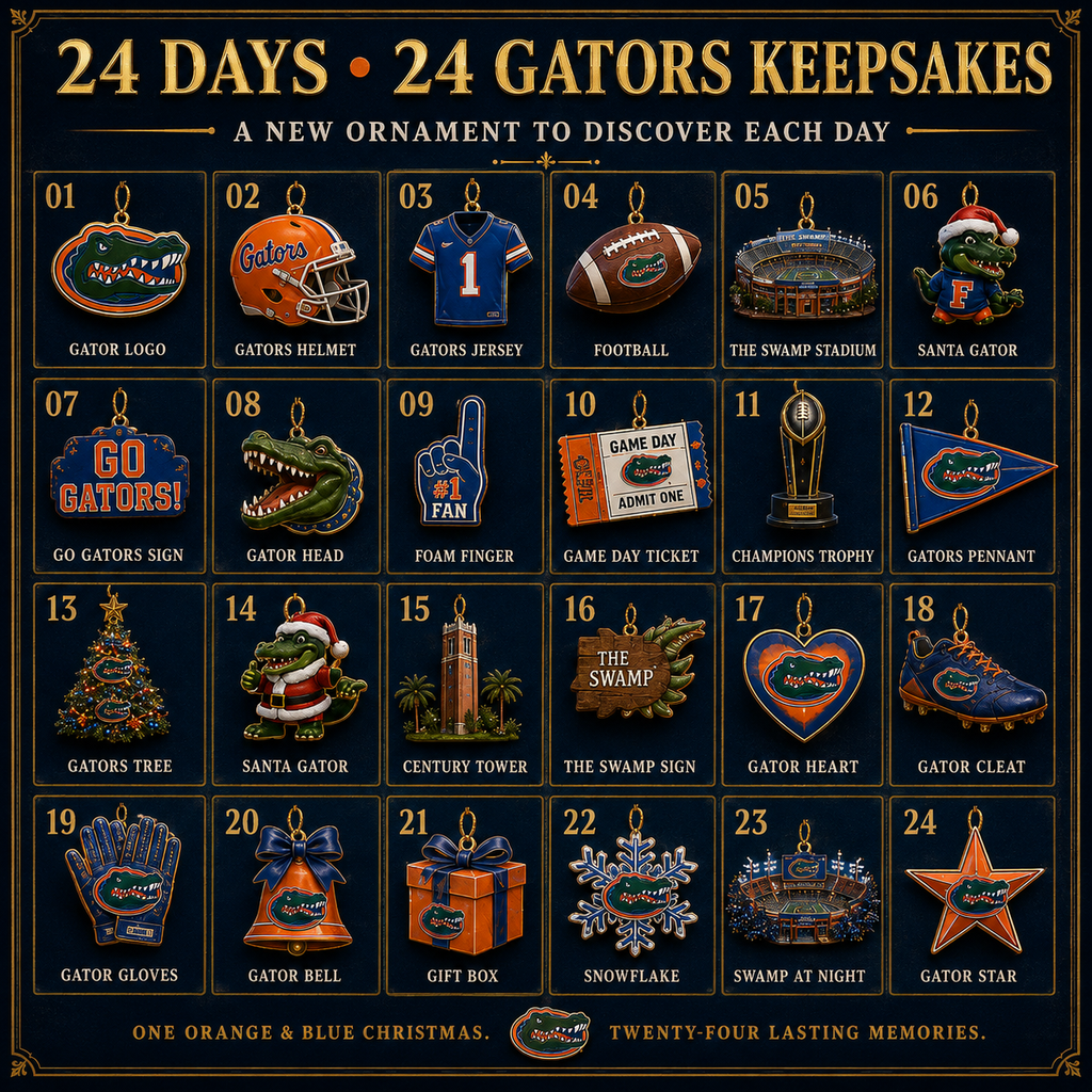 Go Gators! Football Christmas Advent Calendar
