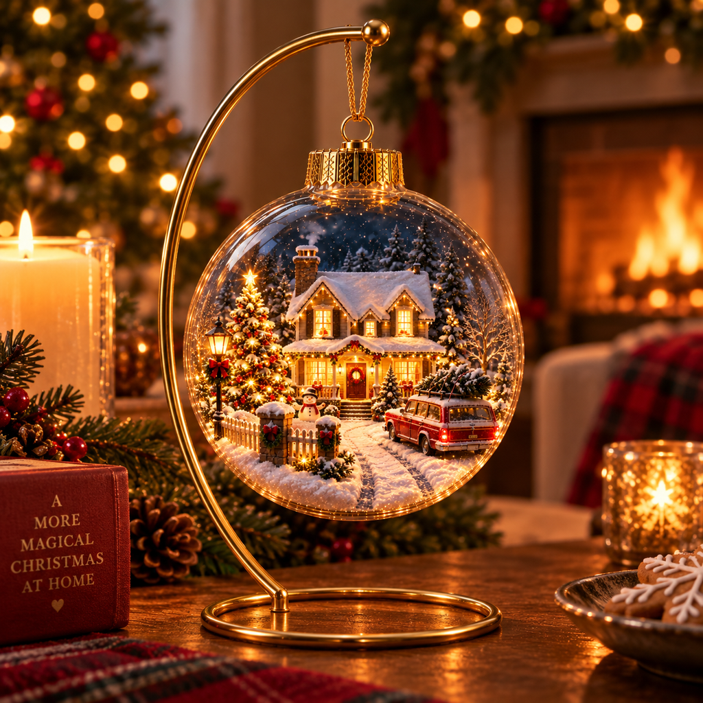 The Christmas We Remember – Light-Up Story Ornament