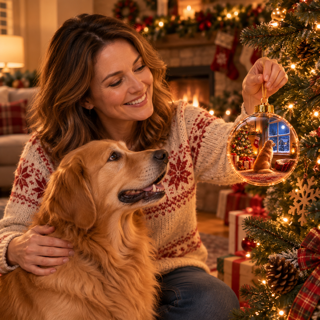 Christmas With Our Best Friends – Light-Up Ornaments